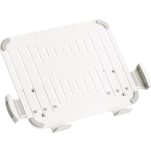 suptek Adjustable 13 to 18 inch Laptop VESA Arm Mount Tray for Monitor Arms and Stands (Tray Only),Fits 75x75/ 100x100 mm VESA Mount Holes,and Supports Weight up to 10lbs,White(TP007W)