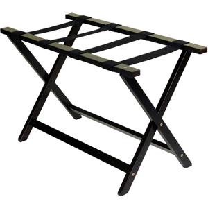 Casual Home Heavy Duty 30" Extra-Wide Luggage Rack, solid wood (Espresso)