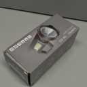 Rechargeable Spotlight Flashlight, High Lumens Handheld Spotlight,LED Searchlight with Shoulder Strap and USB Output for During Hurricane,Emergency, Storms, Outages,Hunting , Hiking, Camping(Black1)