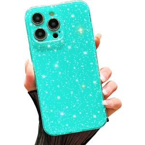 FABSPARK Case for iPhone 14 Pro Max,Glitter Bling Shiny Case,Mint Green
Cute Vibrant Neon Sparkly Glossy Girly Case,Shockproof Slim Camera Protection for iPhone 14 Pro Max 6.7 Inch,Mint Green