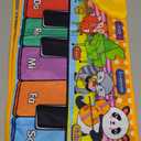 Kids Musical Piano Mats with 25 Music Sounds, Musical Toys Baby Floor Piano Keyboard Mat Carpet Animal Blanket Touch Playmat Early Education Toys for 1 2 3 4 5 6+ Years Old Girls Boys Toddlers