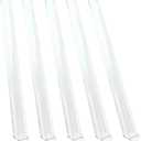 5Pcs 20x20mm Square Acrylic Pipe,Hollow Duct,for DIY Crafts Lightings Decorations Length 500mm,THK 2mm