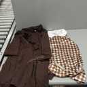 Coolproud American Historical Figures Rosa Parks Costume includes coat, Dress Glasses Hat and Necklace 7-8 Years