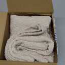 MIULEE 22x22 Inch Decorative Euro Sham Pillow Covers for Couch Bed Set of 2 Textured Boucle Neutral Throw Pillow Covers Natural Beige Ivory Accent Solid Pillowcase Sofa Living Room Home Decor