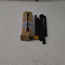 Bronze Shower Curtain Rod 31 to 80 Inch,1 Inch Diameter Adjustable Spring Tension Stainless Steel Telescoping Rod, Easy Install, No Rust