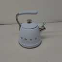 SMEG Retro Stovetop Whistling Kettle 2.5Q (Pastel Blue) 