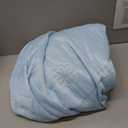 SheRest Lightweight & Breathable Summer Throw Blanket for the AC Room, Couch, or Nap Time, Soft and Portable Cooling Blanket for Hot Sleepers and Night Sweats (Blue, Twin)