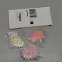 Lyrow 60 Pcs 3 Sizes Daisy Flower Iron on Patches Cute Colorful Flower Embroidered Sew on Applique Patches for Bags Hats Backpacks Shoes T-Shirt Clothes DIY Accessories(Beige, Light Pink, Pink)