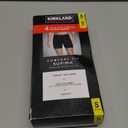 Kirkland Signature Men's Boxer Brief Pima Cotton 4 Pack (Black, Small)