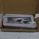 Floating Shelf Bracket 8 Inch of 4 Pack Heavy Duty Shelf Brackets Black Coated Metal L Bracket Wall Shelf Support DIY Brackets with 1/5 Inch Thick and 160 LBS Load Capacity