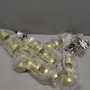 Haidms Brushed Gold Door Knobs Passage, Heavy Duty Zinc-Alloy Closet Door Knobs, Gold Interior Door Knob for Hallway & Closet, Round Ball Design(6 Pack)