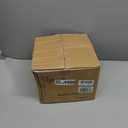 White Lamp Shades Set of 2, No Assembly Required Medium Lampshade 6" Top x 12" Bottom x 8" High, Replacement Lamp Shades for Table Lamps, Floor Lamps, Metal Spider Fitter