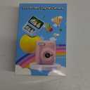 Instant Print Camera for Kids, 3.0" HD 32MP Kids Camera 1080P with 3 Rolls of Printer Paper, Birthday Gifts Toy for 3-12 Year Old Girls Boys with 32GB SD Card-Pink