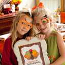 HOWAF Thanksgiving Party Favor Paper Glasses, Thanksgiving Party Eyeglasses Photo Booth Props Kit for Turkey Day Party Favor Give Thanks Party Supplies 27pcs