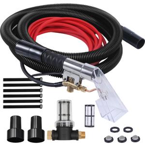 Shop Vac Extractor Kit, Better Vacuum Extractor Hose Kit for Carpet & Upholstery Cleaning in Home and Auto Extractor Kit with Wand, Hose and Adapter Converts Vacum Shop Vac Extractor Kit, Better Vacuum Extractor Hose Kit for Carpet & Upholstery Cleaning in Home and Auto Extractor Kit with Wand, Hose and Adapter Converts Vacum