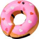 BENCMATE Inflatable Dog Cone Collar Alternative, Soft Dog Cone for Medium Dogs and Cats, Neck Recovery ECollar Donut Collar After Surgery (Medium, HeartShape)