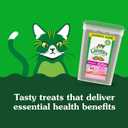 Greenies Feline Smartbites Healthy Kitten Treats, Crunchy and Soft Natural Cat Treats, Chicken Flavor, 16 oz Tub (1 Pound (Pack of 1))