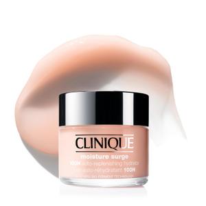 Clinique Moisture Surge 100H Auto-Replenishing Hydrator Oil Free Face Moisturizer | With Hyaluronic Acid, Aloe Bioferment and Vitamins C + E | For All Skin Types | Hydrating + Moisturizing