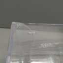 Cq acrylic Wall Mount Paper Towel Dispenser with Lid,Clear Folded Paper Towel Holder for Bathroom Toilet and Kitchen,Suitable for Z-fold, C-fold or Multi-Fold Paper Towels,Pack of 1