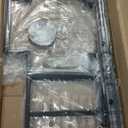 HHR 32" H Black and Gold Foyer Chandeliers for High Ceilings, Lantern Tiered Pendant Light Fixtures 8-Light, Hanging Light Fixtures for Dining Room, Kitchen Island Living Room Entryway