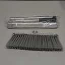 Indoor Soft Bristles Angle Sweeping Broom with Long Handle for Kitchen Hardwood Floor Cleaning (Broom)