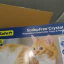 PetSafe ScoopFree Disposable Crystal Cat Litter Tray - Easy Cleaning Box - Refill Tray for Automatic Litter Box - Fresh Scent - 4.3 lb Bags - 3 Pack