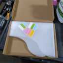 Document Clear Plastic Folder Copy Safe Project Pocket L-Type US Letter Size A4 Paper Sleeves Folders in Transparent with Index Tabs