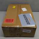 IBUYKE 5-Tier Tall Bookshelf,S-Shaped Geometric Bookcase, Wood Display Shelves with Storage,Industrial Bookshelf for Living Room Bedroom, Home Office, Rustic Brown WBC015H