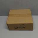 6-Pack 6 fl oz Airtight Food Sealed Jars with Acacia Wood Lids - Glass Meal Prep Containers for Overnight Oats, Snack Storage, Chia Pudding, Pantry Organization Essentials