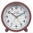 LC 4.4IN Quartz Analog Alarm Clock