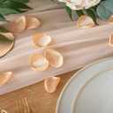 Ling's moment Rose Petals, Silk Flower Petals for Wedding/Aisle/Flower Girl Baskets/Table Centerpiece Dcor,etc.Champagne Rose Gold 200pcs