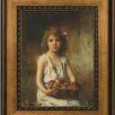 Antique Frame for 8x10 Canvas Paintings, No Front & Back, 2.2" Wide Vintage Picture Frames For Baroque Victorian Wall Art Prints Class Artwork Designer, Home Office Gallery Decor (Bronze Gold)