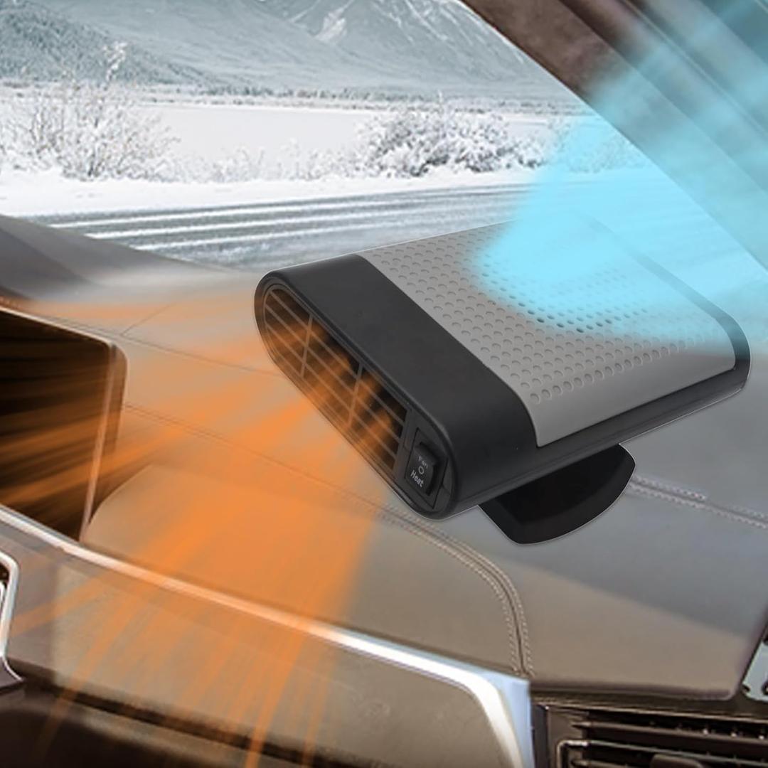 MACHSWON Car Heater - Portable Car Heaters for Vehicle, 12V Car Heater That Plugs Into Cigarette Lighter, 2 in 1 Heating & Cooling Fast Windshield Defrost Defogger