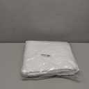 Amazon Basics 4 Piece Microfiber Lightweight Wrinkle-free Breathable Bed Sheet Set, Super Soft Easy Care, 14" Deep Pockets, Queen, Bright White, Solid