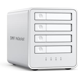 ORICO 40Gbps SSD External Hard Drive Enclosure NVME M.2 All-Flash Docking Station Up 32TB for 4K/8K Video Editing/Data Transfer-8848U4