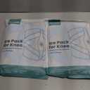 Knee Ice Pack Wrap  Adjustable Ice Pack for Knees Surgery, Replacement, Arthritis Pain, ACL, Sports Injuries, Post Surgery, for Long Duration  2 Pack