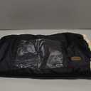 Orzbow Faux Sheepskin Gloves for Stroller with Phone Pockets, Winter Extra Thick Mittens for Baby Stroller, Cozy & Warm, Anti-freeze Hand Muff Easily Attaches to Stroller for Parents Caregivers, Black