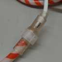 Joiedomi 40FT LED Candy Cane Rope Lights, Waterproof Outdoor 360 LED Christmas Decor Lights for Garden Yard Party Xmas Christmas Holiday Decorations (Red & Warm White)