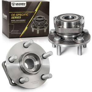 Pair 513220 Front Wheel Bearing Hub Assembly, Fit for Subaru Outback Legacy 2005-2014, Forester 2009-2014, Impreza 2008-2014, 5 Lugs w/ABS