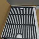 17inch Grill Grates for Nexgrill 6 Burner 720-0896 720-0896B 720-0896E 720-0898 720-0896X 720-0896C 720-0896CP 720-0898A , Cast Iron Cooking Grids for Homedepot Nexgrill 6-Burner Deluxe 720-0896,3Pack