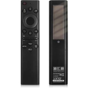 BN59-01385A Solar Voice Replacement Remote Control for Samsung Remote Control for Smart TV, Rechargeable SolarCell Control for Samsung Smart TVs Neo QLED,The Frame,Crystal Smart TVs