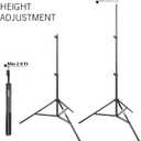 EMART 8.5FT Photography Green Screen Background Disc Reflector Light Stand with 5/8" Heavy Duty Clamp Holder, for Diffuser, Pop Up Backdrop, Photo Shooting, Video Studio, Lighting Umbrella