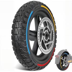 8.5x2.0 Inches Scooter Wheel Hub Tire with 110mm Disc BrakeFit for Xioami M365/1S, Fit for Gotrax GXL V2/ XR Elite/APEX MAX Electric Scooter, Off Road Solid Tire, Anti-explosion Tyre