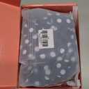 Aqua Eve One Piece Bathing Suit for Women Tummy Control Swimsuit Slimming Vintage Swimwear (Large, Black Polka Dot)