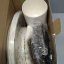 White and Gold Plates and Napkins Set - 175pcs Disposable Paper Plates Party Supplies for Birthday, Wedding, Baby Shower, Graduation, Valentines (Serve 25 Guests)