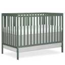 Dream On Me Synergy 5-in-1 Convertible Full Size Baby Crib, Meadow Green
Converts to Toddler, Day & Full Size Bed, GREENGUARD Gold & BSA Verified, Straight Slat Rail, 3 Mattress Heights, 50 Lb Limit