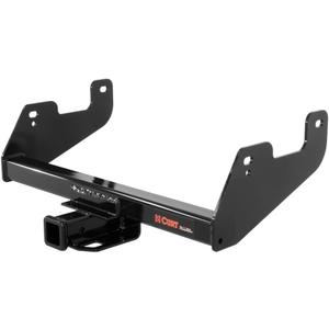 CURT 14017 Class 4 Trailer Hitch, 2" Receiver for Ford F-150
Fits 2015-2026 Nissan Murano, 3,500 lb GTW, 350 lb TW, Exposed Round-Tube Frame, No Drilling, SAE J684