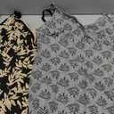 SUIEK 4 Pack Nursing Tank Tops Maternity Cotton Cami Breastfeeding Sleep Bralette (XL)