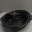 Silicone Slow Cooker Liners fit Crock Pot 7-8 QT,Crock Pot Liners For 7-8 Quart Oval or Round Slow Cookers,Reusable & Leakproof Silicone Slow Cooker Liner For Crockpot,Dishwasher Safe BPA Free (Black)