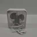 Box Fan, 9 inch 2 Speeds Table Fan with Strong Airflow, Portable Tabletop Fan for Bedroom, Bathroom, Kitchen (Standard)